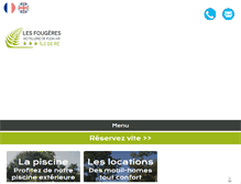 Tablet Screenshot of camping-ile-re.com